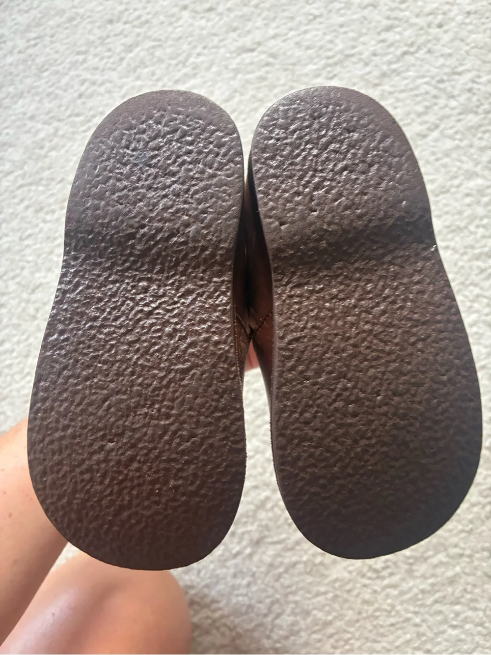 Adelisa & Co Brown Leather Toddler Boots